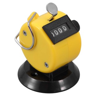 记数器塑料手动计数器航空点客器机械手动带底座仓库用手按点数器