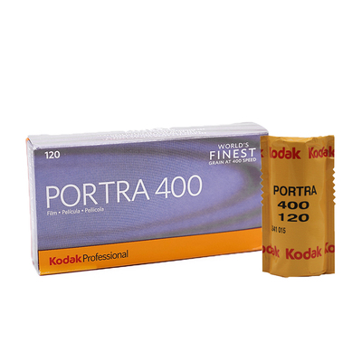 柯达Kodak胶卷120炮塔PORTRA400 专业彩色负片27年5月【单卷价