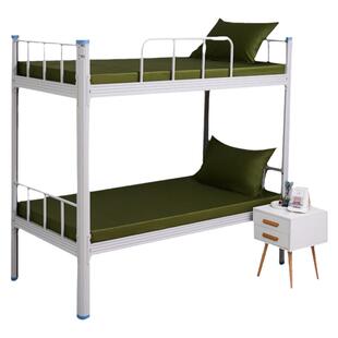 A类纯棉床笠单件军绿色全棉学生宿舍床罩90x190cm薄床垫保护套罩