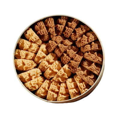 香港珍妮曲奇聪明小熊饼干二味