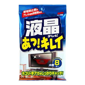 SOFT99去除手印液晶屏幕清洁湿巾苹果手机电脑屏幕清洁布擦拭湿巾