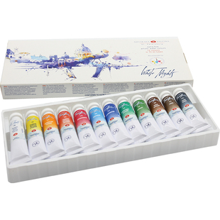 俄罗斯3K白夜水彩  索内特 拉多加 IWS系列 全块 调和剂 管状专业