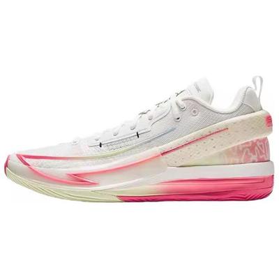 Anta安踏 锋芒1 氮科技 专业实战 耐磨 低帮 篮球鞋 男款 白红