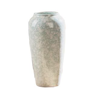 景德镇陶瓷花瓶黛青高级感新中式简约客餐厅玄关桌面花器装饰摆件