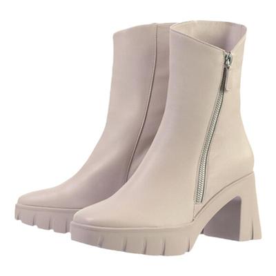 奥地利Hogl高跟防水台时装短靴