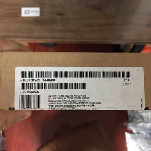 议价原装西门子CPU315中央处理器模块 6ES7 315 6ES7315-2EH14-0A