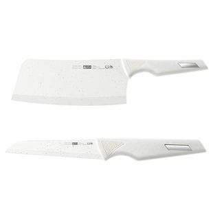 宝宝辅食刀具套装家用厨房带刀套切菜刀菜板二合一婴儿安全果蔬刀