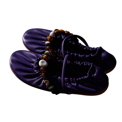 Le'Murmure手工串珠芭蕾舞鞋