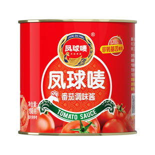 凤球唛番茄调味酱198g小包装西红柿膏罐头商家用新疆蕃茄酱