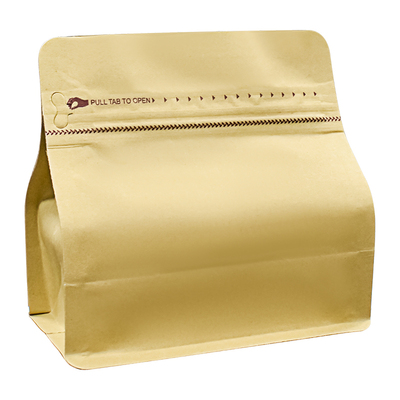 牛皮纸质材质厚实铝箔咖啡袋利源