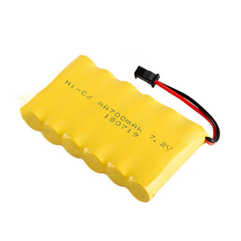 5号玩具遥控车充电电池组3.6V4.8V6V7.2V8.4V9.6V12V700MAH充电器