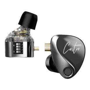 KZ-Castor 可调节双动圈入耳式耳机hifi发烧监听舞台直播有线耳塞