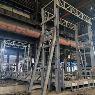 四柱式 汽车举升机大吨位50吨卡车载货货物升降机大型液压升降平台