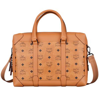 自营MCM旅行包女士中号手提包