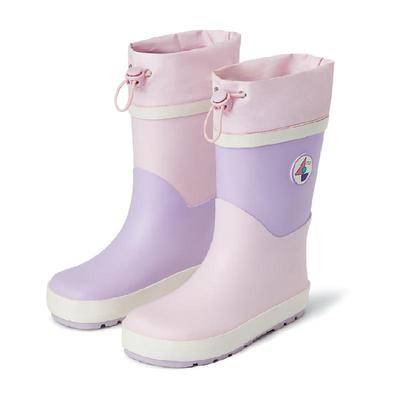 柠檬宝宝防滑束口高筒儿童雨鞋