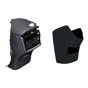 适用丰田凌放改装扶手箱防踢垫座椅后排出风口保护套汽车用品装饰