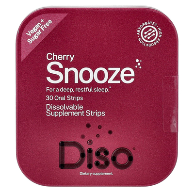 Diso,Snooze，樱桃味，30 片口腔膜剂