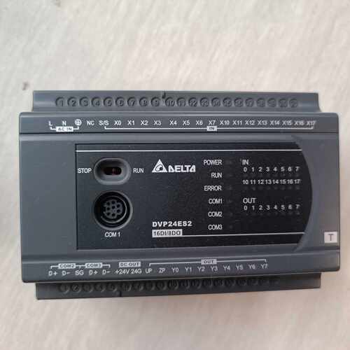 【询价】台达PLC DVP24ES200T成色实物图，功能正常适用