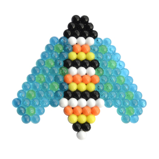 水雾魔珠补充装儿童DIY制作益智透明水晶多色可选魔法拼豆豆材料