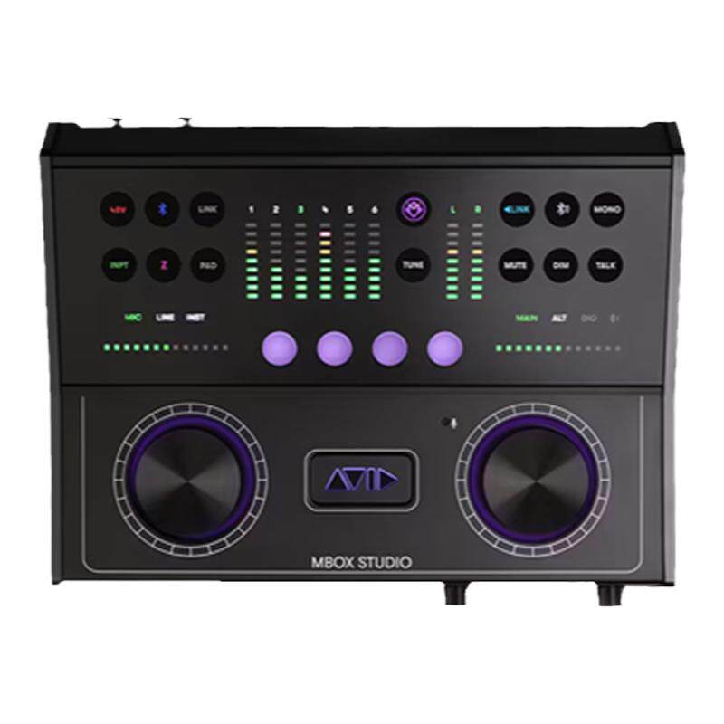 现货 Avid Mbox Studio桌面声卡音频接口 送一年protools订阅版
