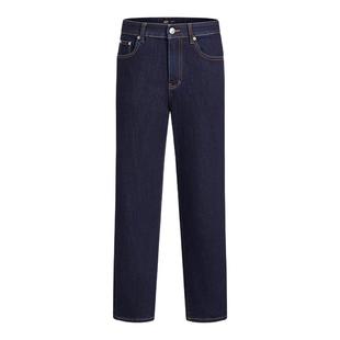 A21女装高弹高腰小直筒九分牛仔裤修身显瘦四面弹时尚铅笔裤子