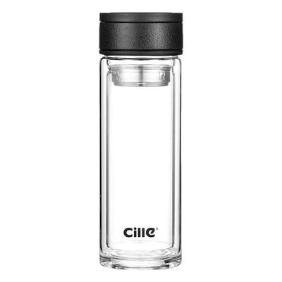 高硼硅玻璃杯耐高温茶水分离杯子