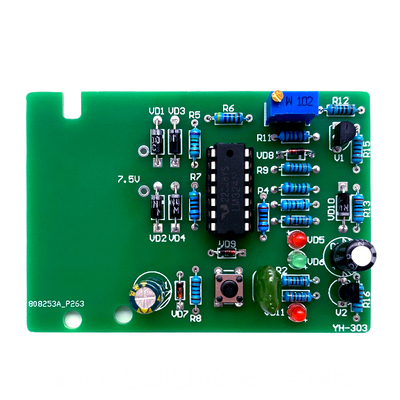 模拟充电器电路 DIY电子套件 电工电子实训焊接练习电路板YH-303