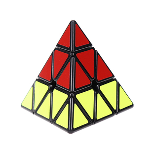三角形金字塔魔方儿童幼儿园入门魔方初学者火山魔方凹凸益智玩具