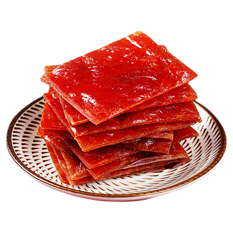 商超同款猪肉铺薄脆吊龙原切大片蜜汁原味香辣猪肉干休闲解馋零食
