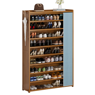 鞋架防尘带遮挡帘家用门口楼道多层大容量简约省空间分层收纳鞋柜