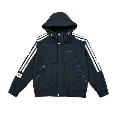 加棉加厚夹克男士保暖连帽上衣