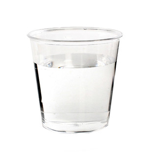 喇叭花30/200ml一次性杯子磨砂硬塑料航空杯白酒品尝试饮杯100个