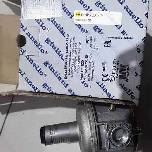询价-Giulia anello压力控制器 FG18320