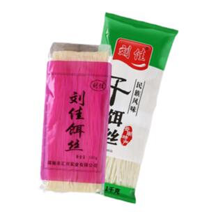 刘佳干饵丝云南特产腾冲饵丝做曲靖蒸饵丝大理保山耳丝袋装早餐