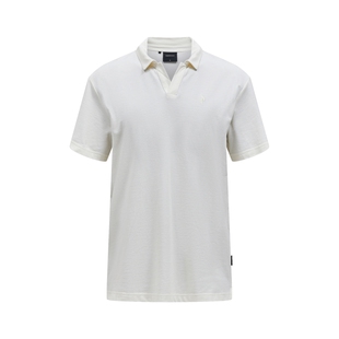 Peak Performance壁克峰男子户外运动轻薄柔软珠地棉短袖Polo衫