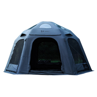 沃尔夫woolf北境球充气帐篷TC科技棉透气保暖暗影灰露营烟囱口