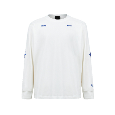 Remedy 美式重磅刺绣长袖T恤男女秋季宽松休闲情侣打底体恤上衣服