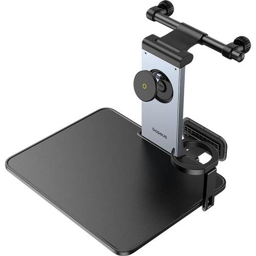 倍思适用车载后排小桌板折叠电脑桌子汽车车用餐桌水杯装饰配件