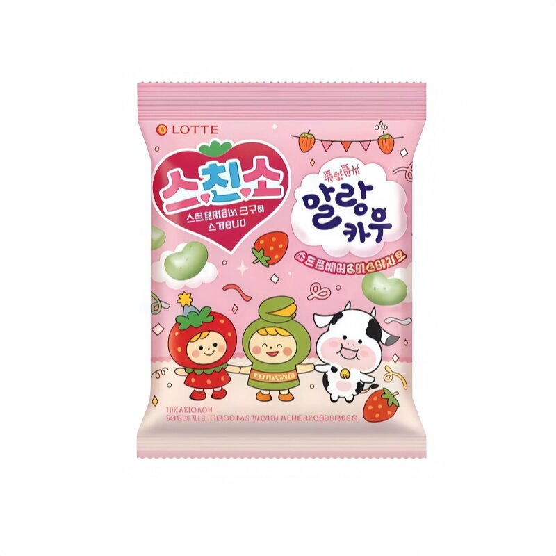 乐天新款草莓系列蛋黄派