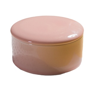 景德镇陶瓷带盖保湿墨池文房四宝书法小楷砚台墨盒墨斗可爱墨碟