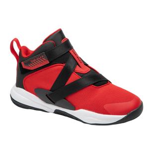 迪卡侬儿童篮球鞋男童大童专业训练耐磨运动鞋减震魔术贴球鞋IVO3