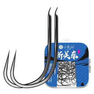 小凤仙鱼钩散装正品官方金袖金海夕伊势尼竞技狼牙袖钩钓鱼钩渔具