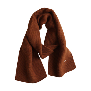 质朴也精简!羊毛兔绒混纺加厚围巾针织冬季保暖围脖女冬季新款男