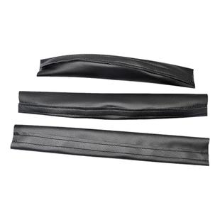 通用头戴式耳机头梁保护套无线蓝牙皮套护垫横梁头带套魔术贴免拆老化掉皮破皮换皮修复替换网吧网咖头梁套