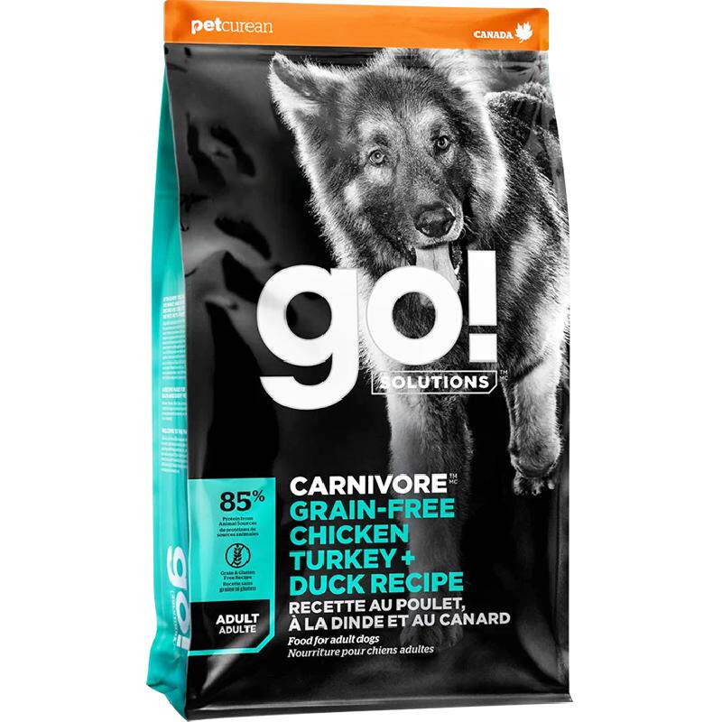 GO无谷进口七种肉中大型成犬狗粮鸡肉味9.98kg护心脑增强免疫