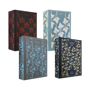 【自营】英文原版 简爱/呼啸山庄/王尔德菲尔庄园的佃户 The Bronte Sisters Boxed Set 4册精装收藏版 企鹅经典勃朗特姐妹作品