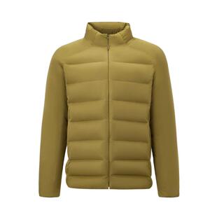 DESCENTE迪桑特DUALIS系列都市通勤防泼水男士轻薄羽绒服短款秋冬