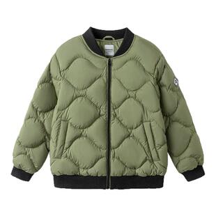 巴拉巴拉男童羽绒服儿童轻薄外套大童立领上衣2025冬季新款童装潮