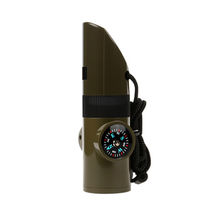 户外求生口哨带挂绳野外多功能应急超大声高分贝高频爆音救生哨子