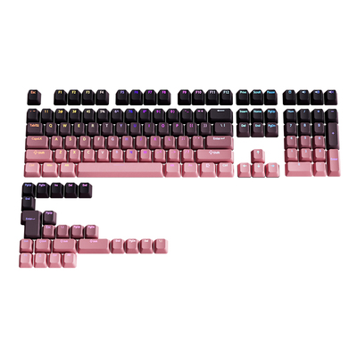 黑莓正刻原厂PBT透光渐变键帽